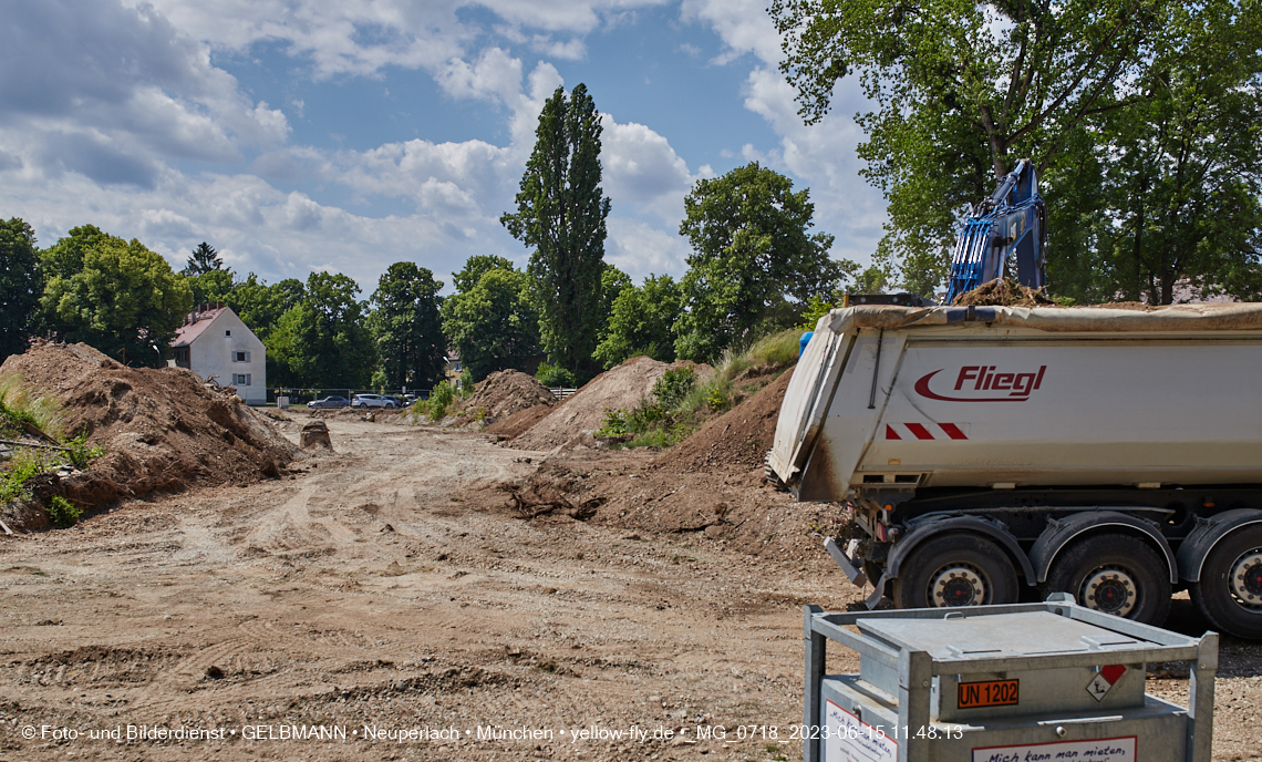15.06.2023 - Abriss und Neubau der Maikäfersiedlung in Berga am LAim und Neuperlach